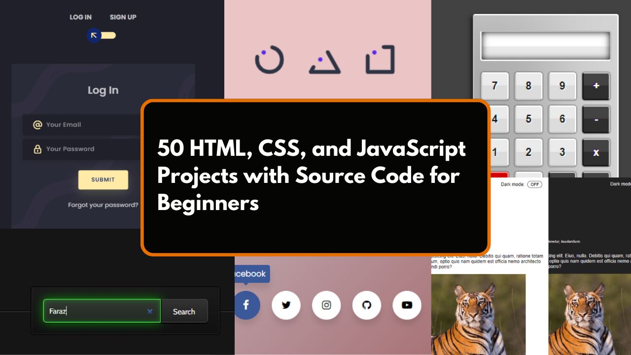 50 HTML, CSS, and JavaScript Projects with Source Code for Beginners.jpg